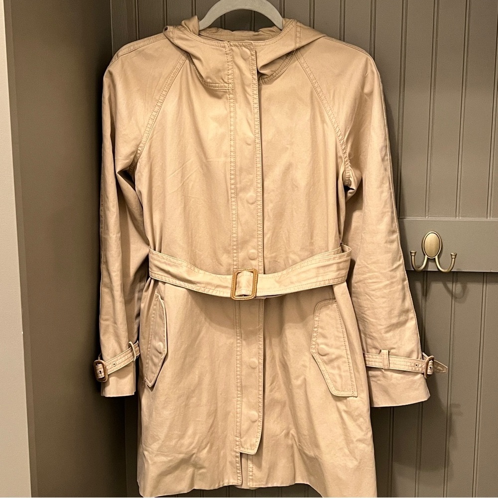 J.Crew Khaki Trench Coat | Belted | Size 4